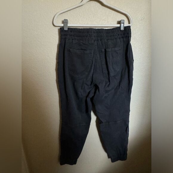 Spanx Stretch Twill Cargo Jogger Pants Size 1X in Grey Plus Size - Picture 5 of 7